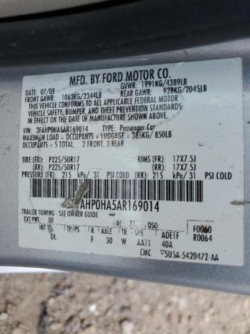 Photo 12 VIN: 3FAHP0HA5AR169014 - FORD FUSION 