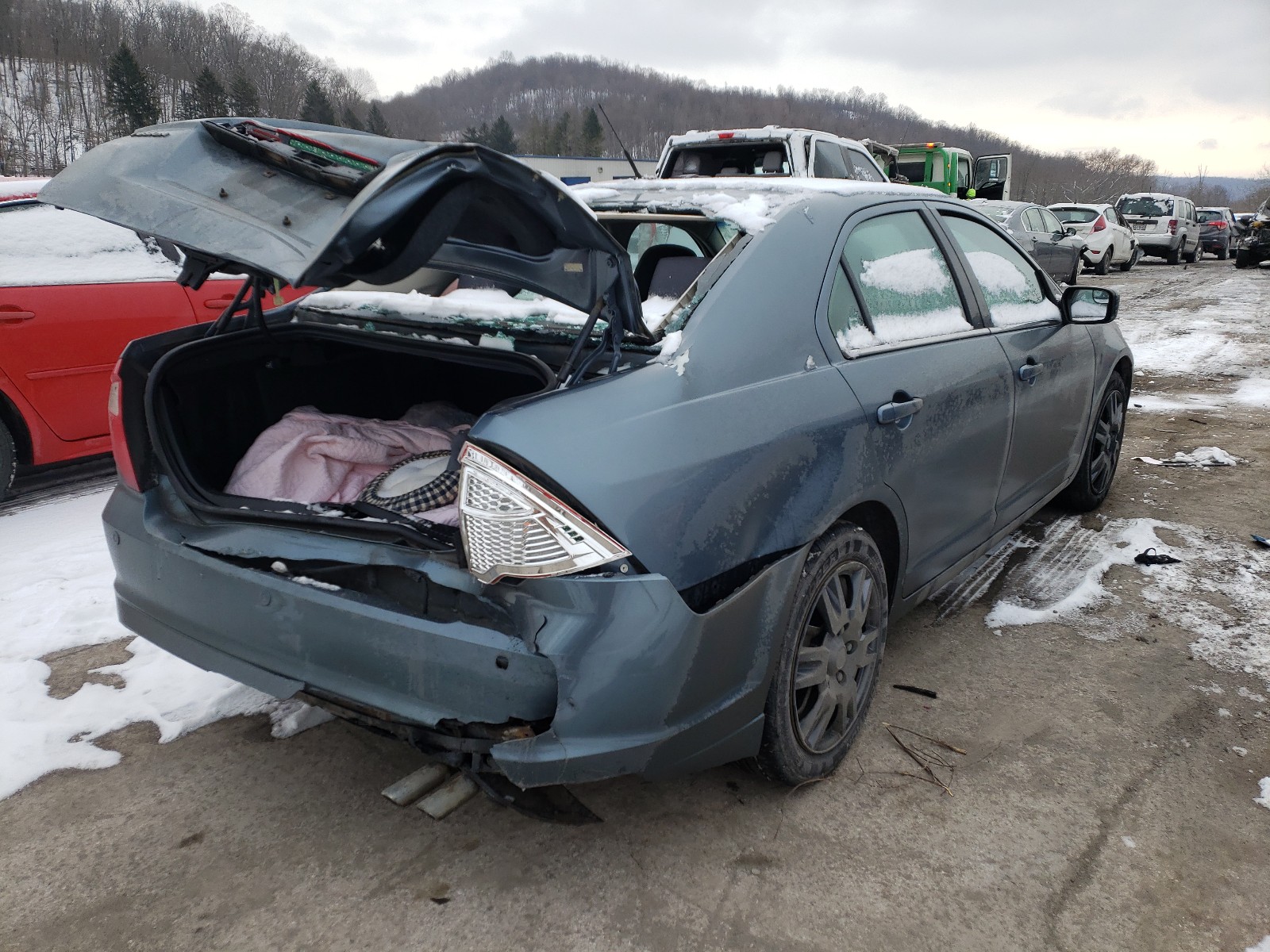 Photo 3 VIN: 3FAHP0HA5BR153168 - FORD FUSION SE 