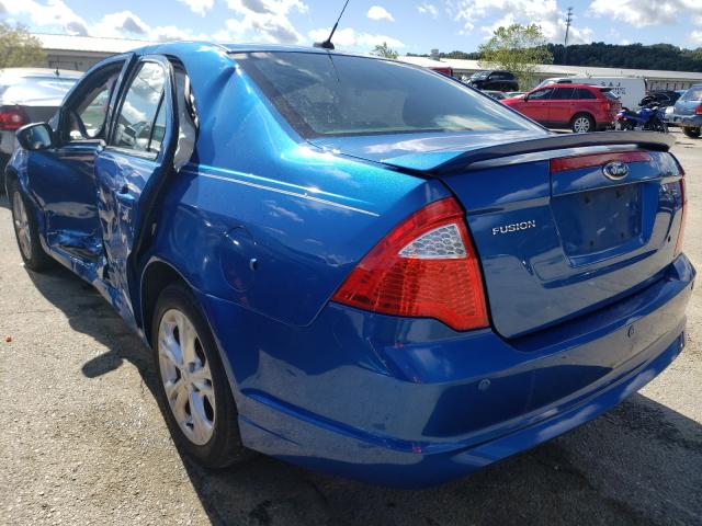 Photo 2 VIN: 3FAHP0HA5CR142866 - FORD FUSION SE 