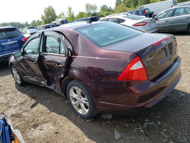 Photo 2 VIN: 3FAHP0HA5CR156167 - FORD FUSION SE 