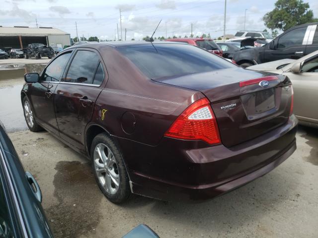 Photo 2 VIN: 3FAHP0HA5CR203634 - FORD FUSION SE 