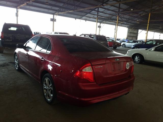 Photo 2 VIN: 3FAHP0HA5CR225066 - FORD FUSION SE 