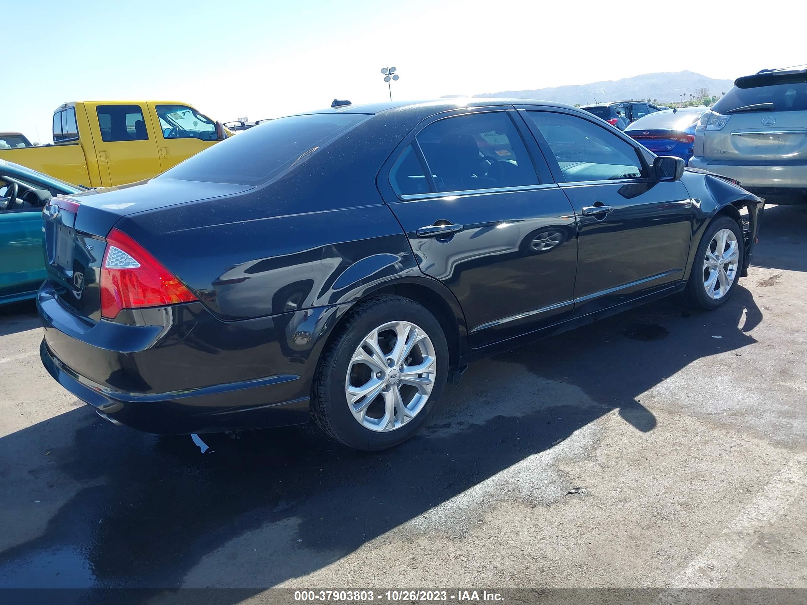 Photo 3 VIN: 3FAHP0HA5CR232826 - FORD FUSION 