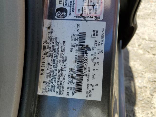 Photo 11 VIN: 3FAHP0HA5CR249982 - FORD FUSION SE 