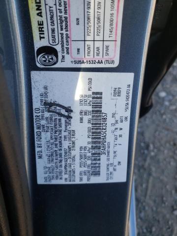 Photo 9 VIN: 3FAHP0HA5CR324857 - FORD FUSION SE 