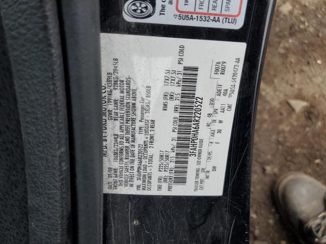 Photo 11 VIN: 3FAHP0HA6AR220522 - FORD FUSION SE 