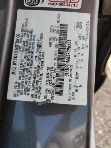 Photo 12 VIN: 3FAHP0HA6BR296551 - FORD FUSION 