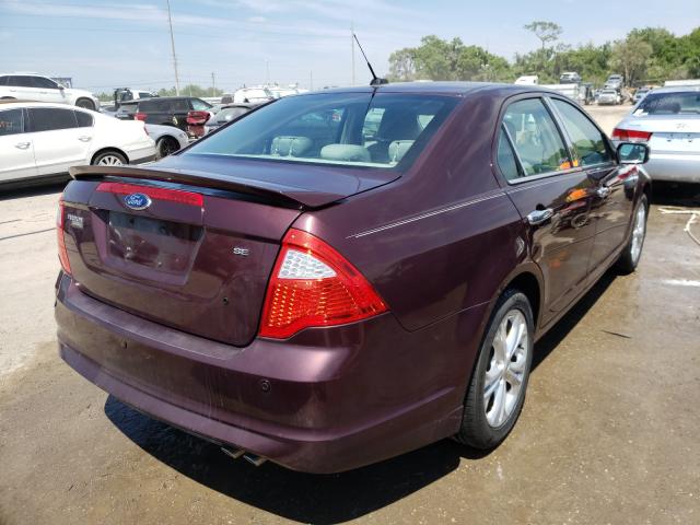 Photo 3 VIN: 3FAHP0HA6CR280612 - FORD FUSION SE 