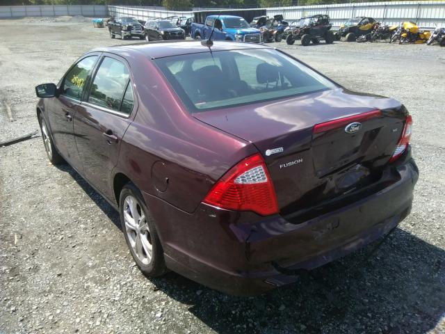 Photo 2 VIN: 3FAHP0HA6CR312426 - FORD FUSION SE 