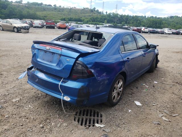 Photo 3 VIN: 3FAHP0HA6CR374344 - FORD FUSION SE 