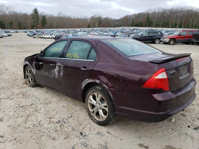 Photo 2 VIN: 3FAHP0HA6CR404202 - FORD FUSION SE 