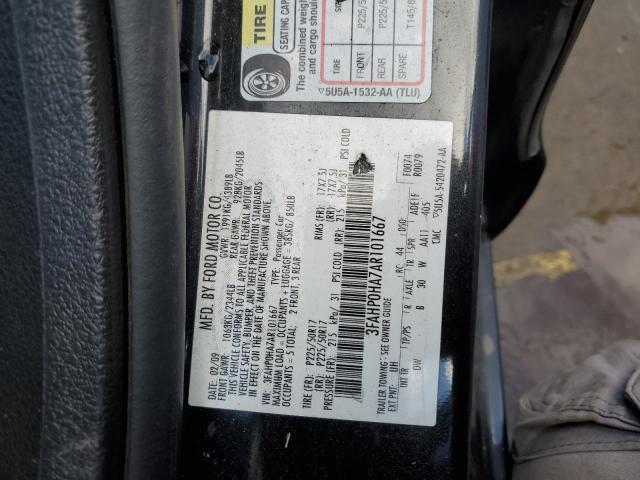 Photo 11 VIN: 3FAHP0HA7AR101667 - FORD FUSION 