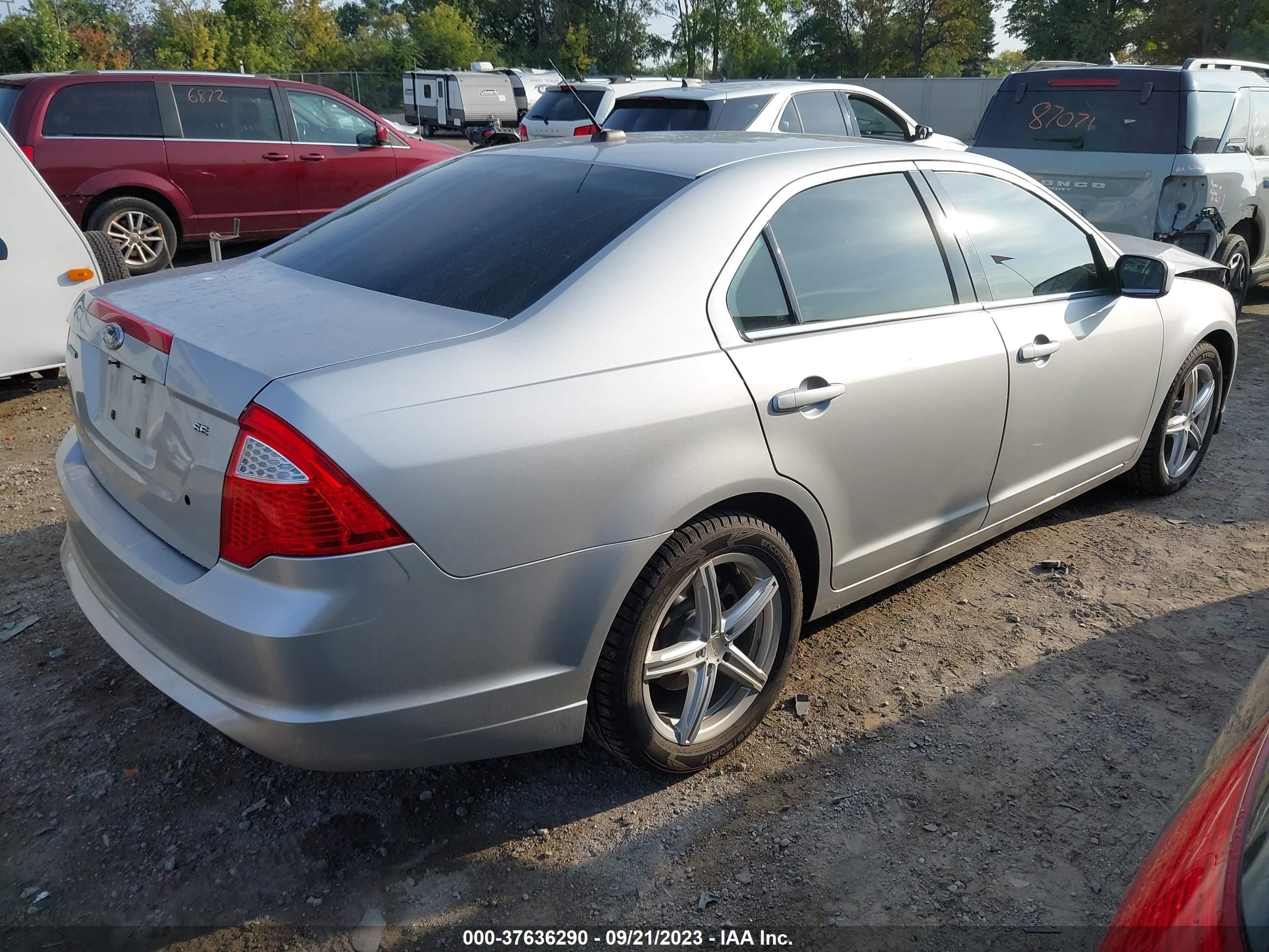 Photo 3 VIN: 3FAHP0HA7AR178460 - FORD FUSION 