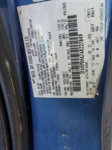 Photo 11 VIN: 3FAHP0HA7AR227849 - FORD FUSION SE 