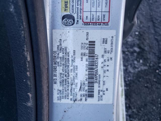 Photo 11 VIN: 3FAHP0HA7AR321617 - FORD FUSION 