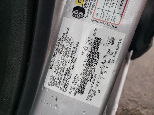 Photo 9 VIN: 3FAHP0HA7AR323089 - FORD FUSION SE 