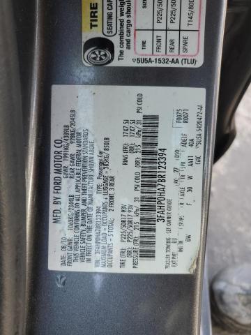 Photo 11 VIN: 3FAHP0HA7BR123394 - FORD FUSION SE 