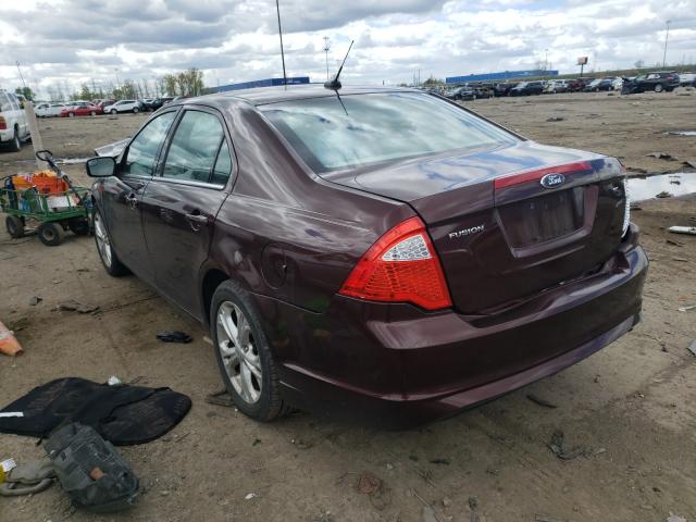 Photo 2 VIN: 3FAHP0HA7CR186156 - FORD FUSION SE 