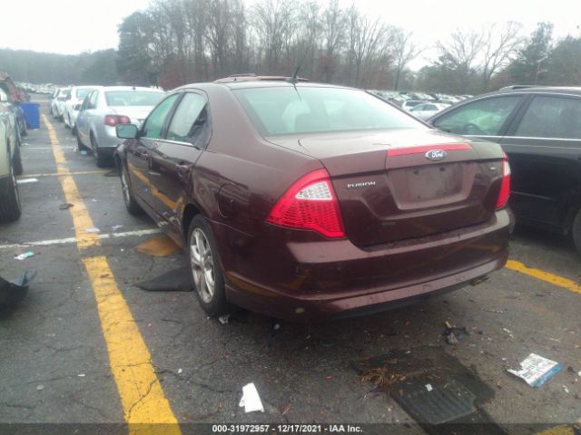 Photo 2 VIN: 3FAHP0HA7CR214053 - FORD FUSION 