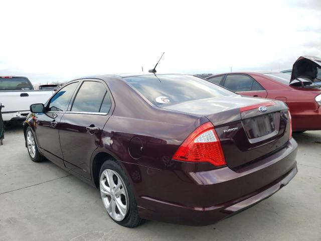 Photo 2 VIN: 3FAHP0HA7CR237266 - FORD FUSION SE 