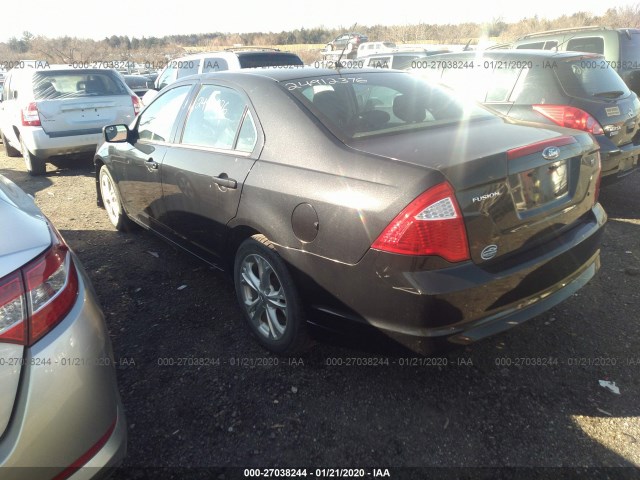 Photo 2 VIN: 3FAHP0HA7CR270154 - FORD FUSION 