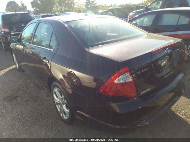 Photo 2 VIN: 3FAHP0HA7CR306070 - FORD FUSION 