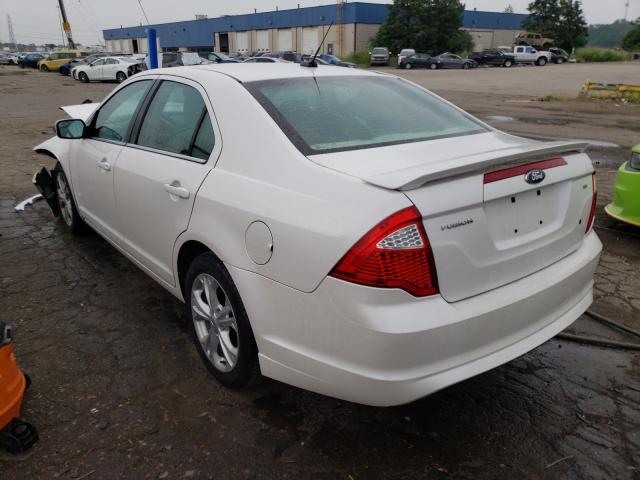 Photo 2 VIN: 3FAHP0HA7CR393131 - FORD FUSION SE 