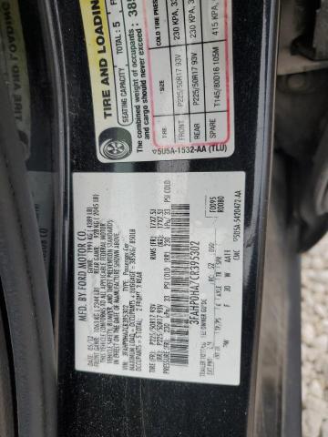 Photo 11 VIN: 3FAHP0HA7CR395302 - FORD FUSION SE 