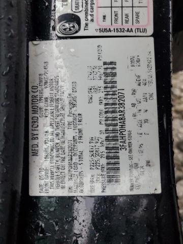 Photo 11 VIN: 3FAHP0HA8AR382071 - FORD FUSION SE 