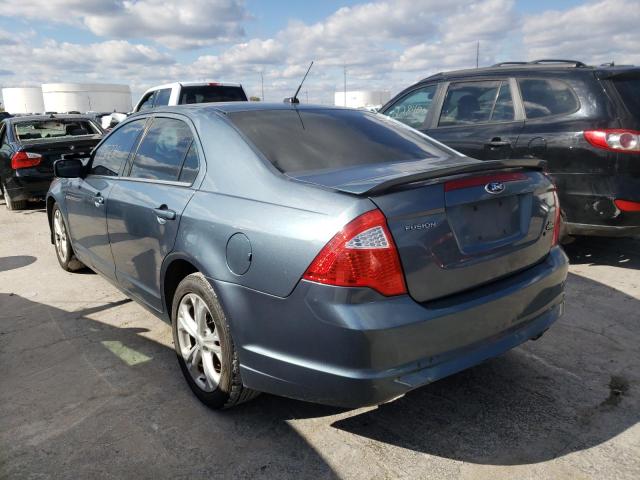 Photo 2 VIN: 3FAHP0HA8CR124569 - FORD FUSION SE 