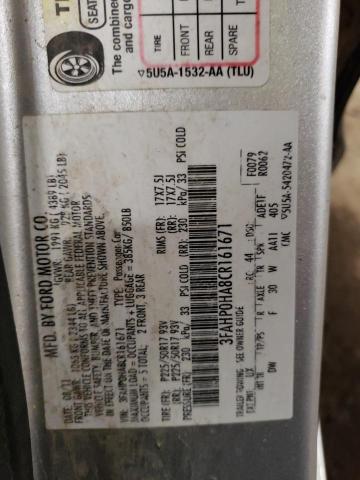 Photo 11 VIN: 3FAHP0HA8CR161671 - FORD FUSION SE 