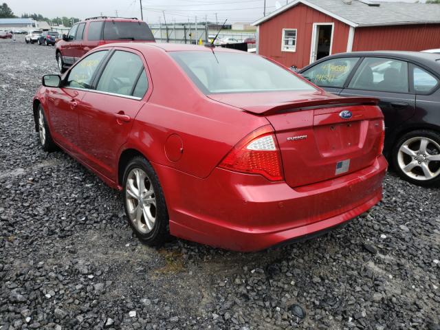 Photo 2 VIN: 3FAHP0HA8CR229256 - FORD FUSION SE 