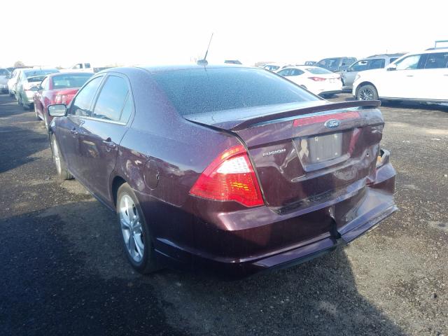 Photo 2 VIN: 3FAHP0HA8CR237938 - FORD FUSION SE 