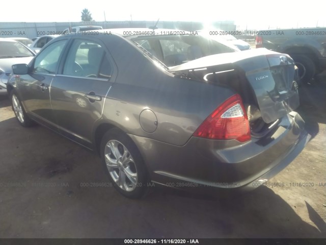 Photo 2 VIN: 3FAHP0HA8CR317370 - FORD FUSION 