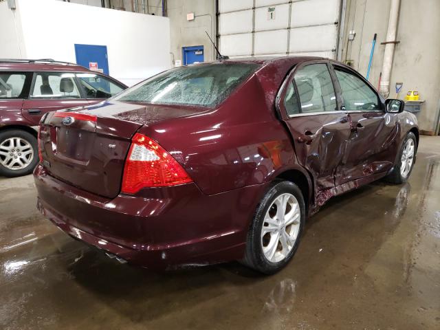 Photo 3 VIN: 3FAHP0HA8CR325954 - FORD FUSION SE 