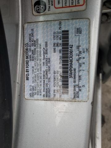 Photo 11 VIN: 3FAHP0HA8CR390142 - FORD FUSION SE 