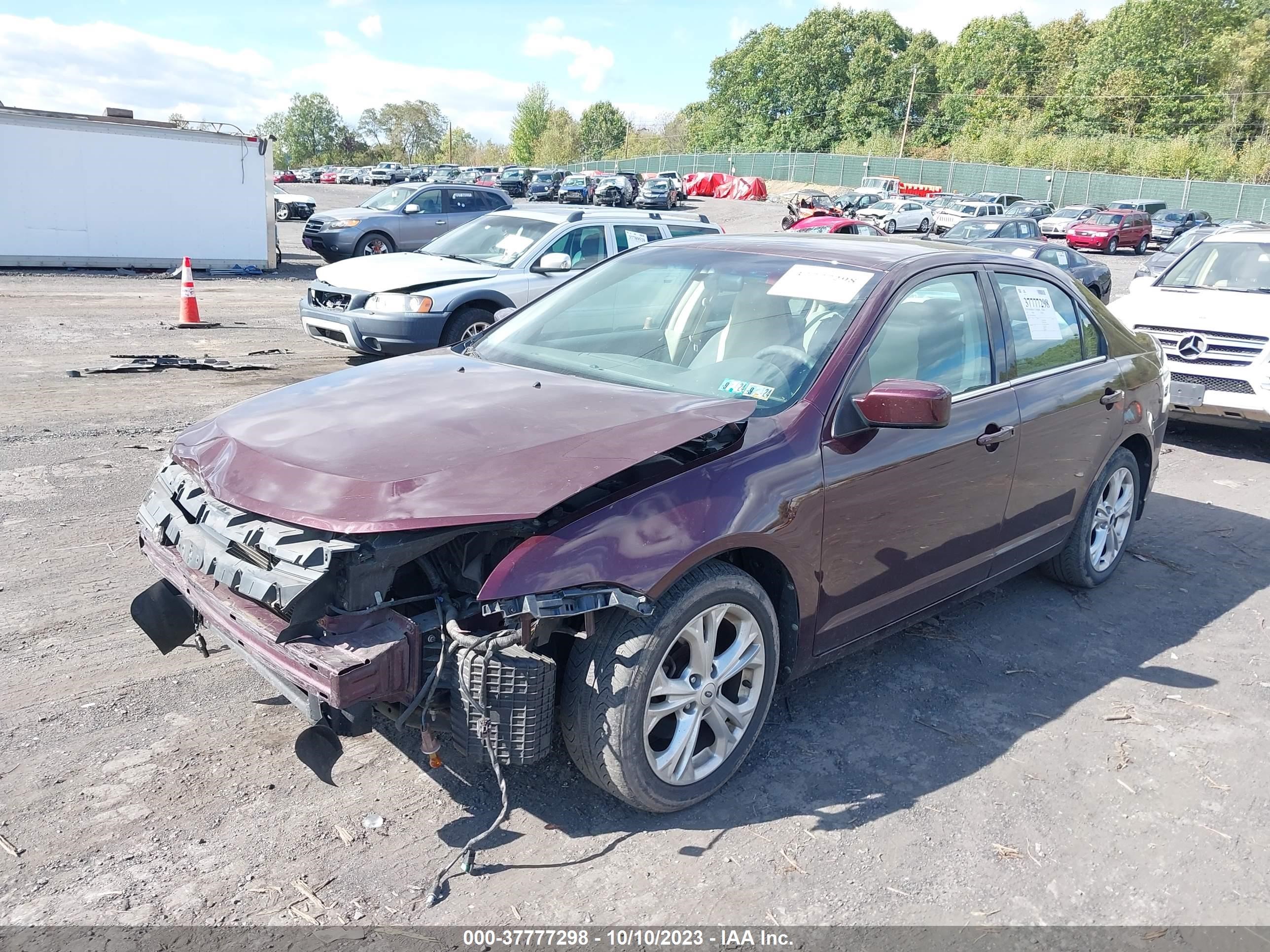 Photo 1 VIN: 3FAHP0HA8CR405819 - FORD FUSION 