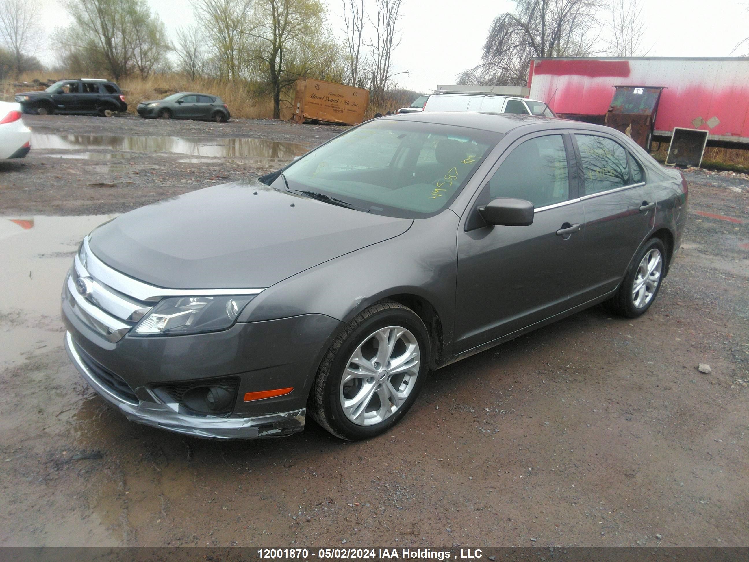 Photo 1 VIN: 3FAHP0HA8CR422930 - FORD FUSION 