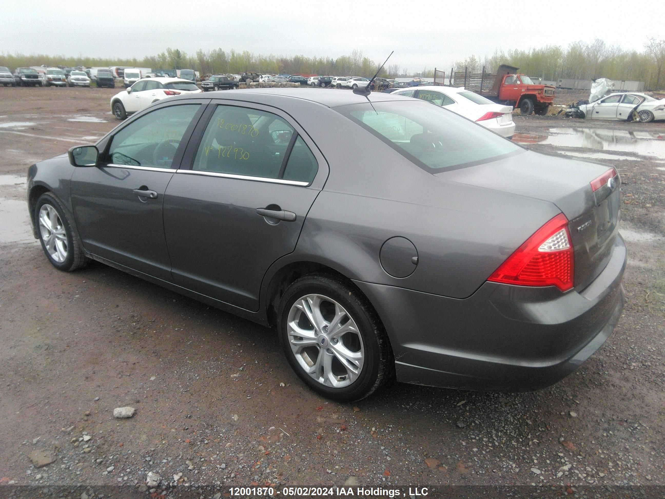 Photo 2 VIN: 3FAHP0HA8CR422930 - FORD FUSION 