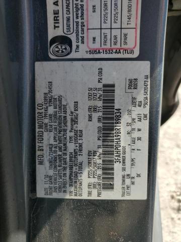 Photo 11 VIN: 3FAHP0HA9BR189834 - FORD FUSION SE 