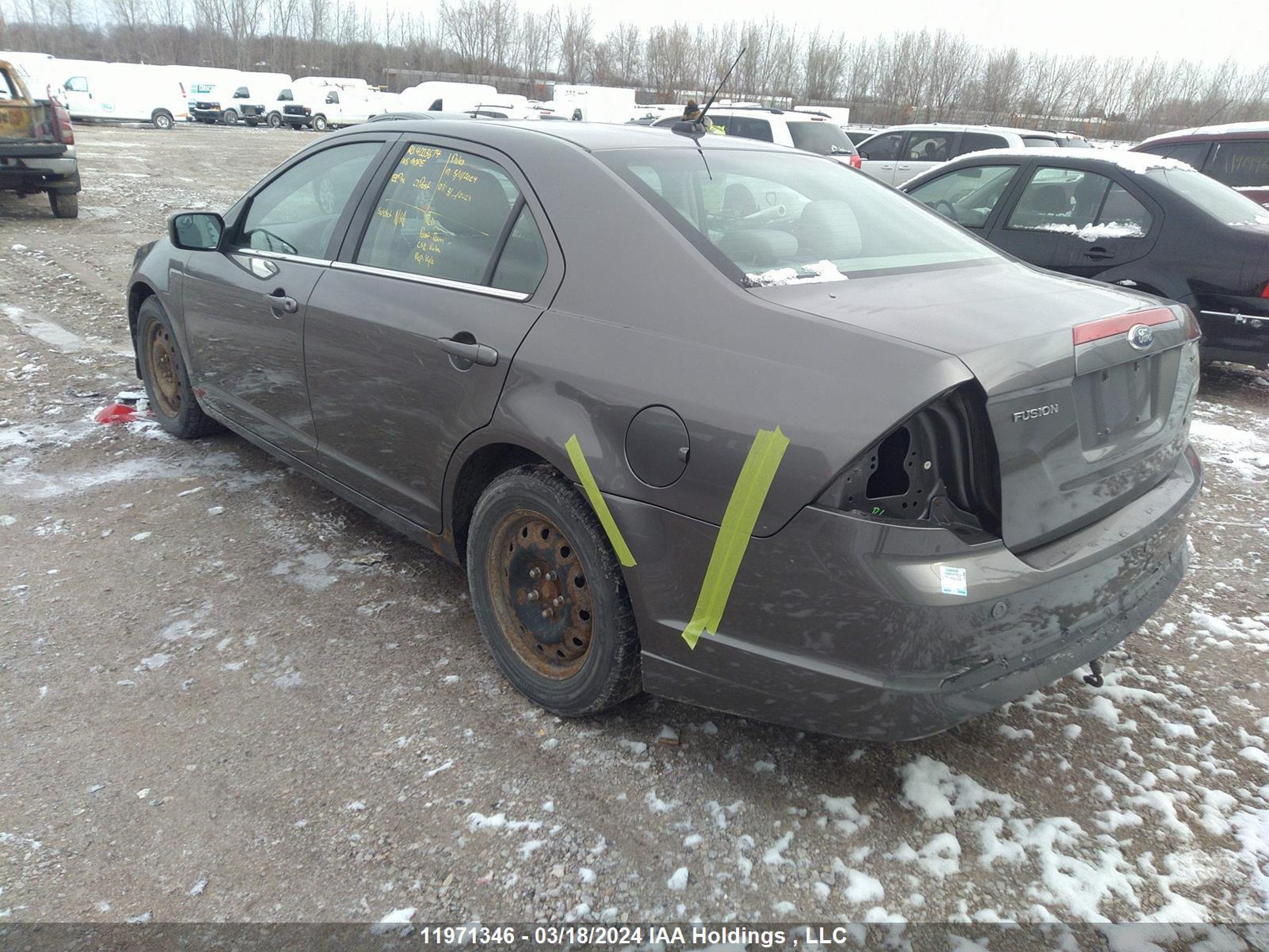 Photo 2 VIN: 3FAHP0HA9BR198341 - FORD FUSION 