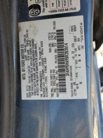 Photo 11 VIN: 3FAHP0HA9BR282014 - FORD FUSION SE 