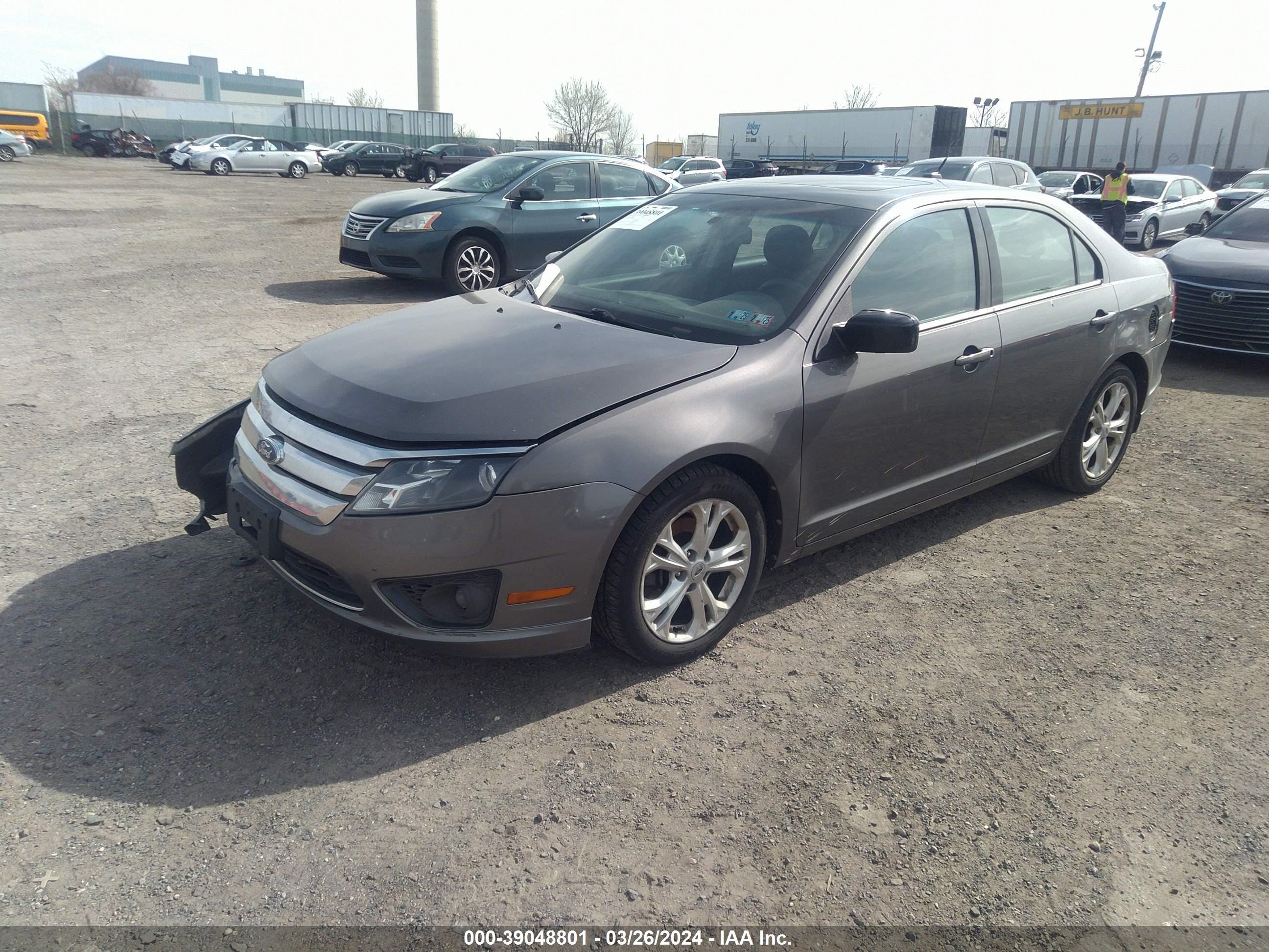 Photo 1 VIN: 3FAHP0HA9CR134088 - FORD FUSION 