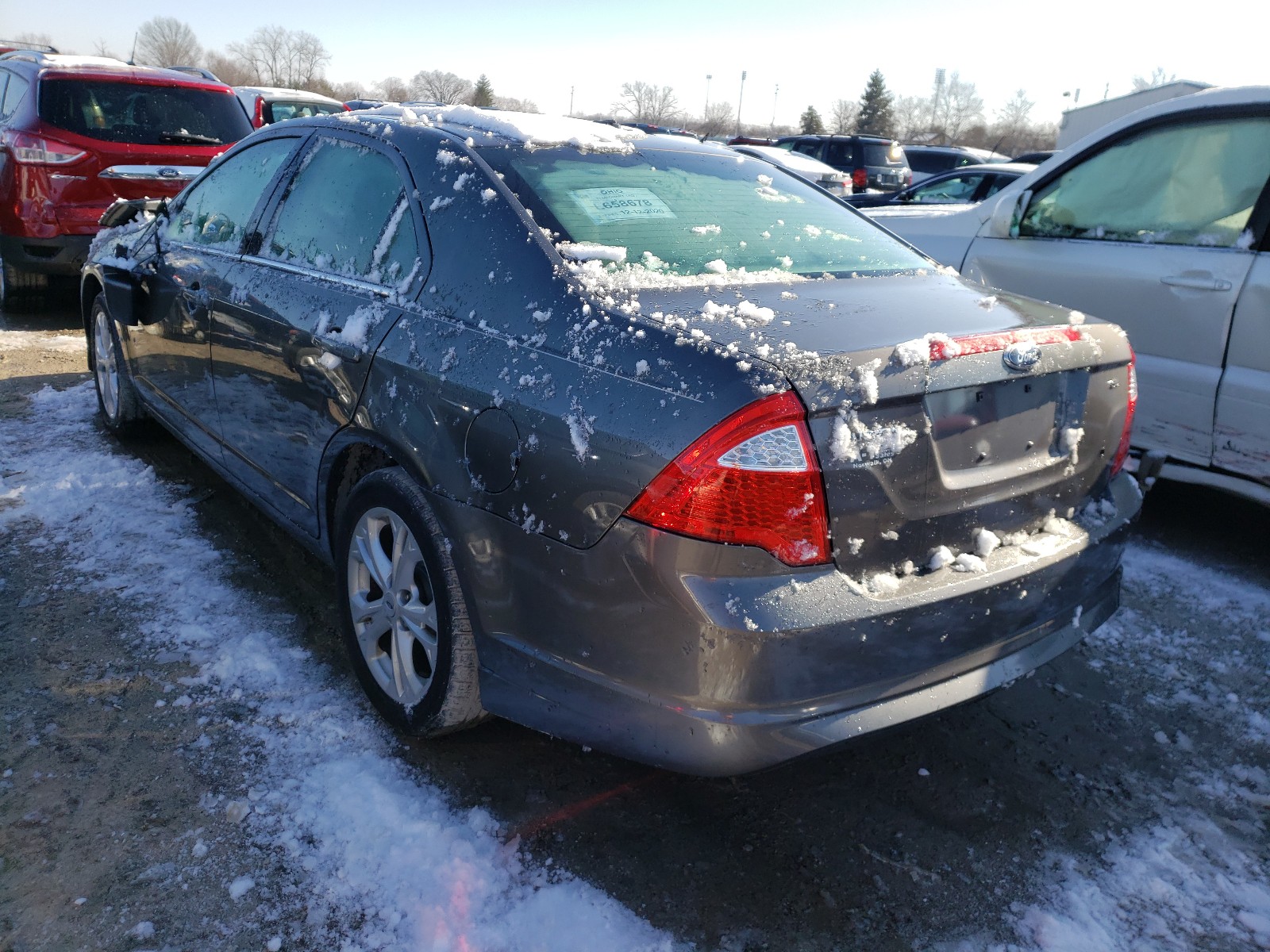 Photo 2 VIN: 3FAHP0HA9CR170332 - FORD FUSION SE 