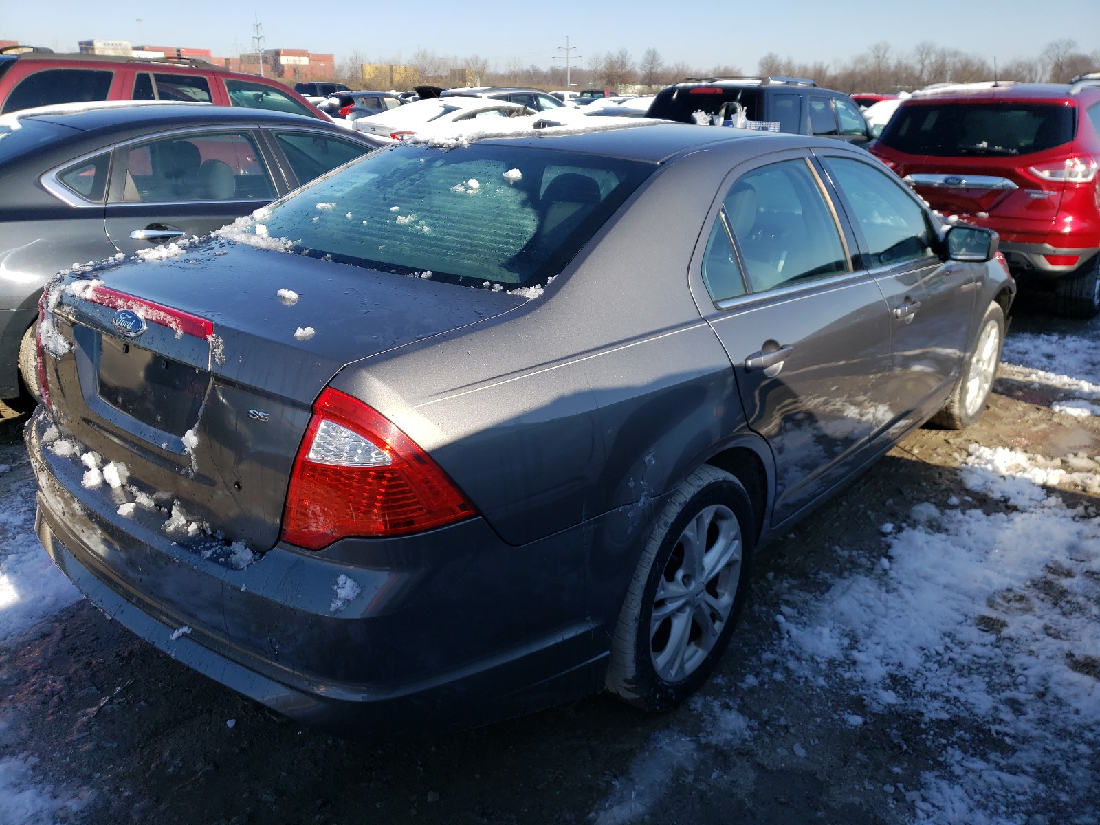 Photo 3 VIN: 3FAHP0HA9CR170332 - FORD FUSION SE 