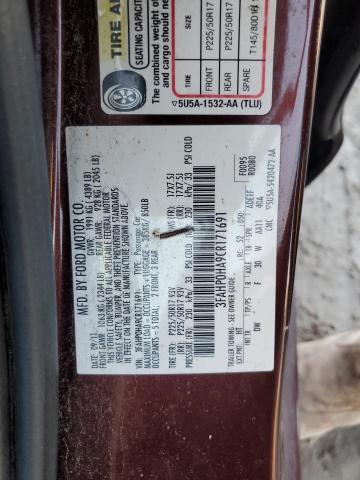 Photo 11 VIN: 3FAHP0HA9CR171691 - FORD FUSION SE 