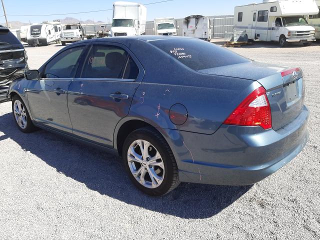 Photo 2 VIN: 3FAHP0HA9CR205659 - FORD FUSION SE 