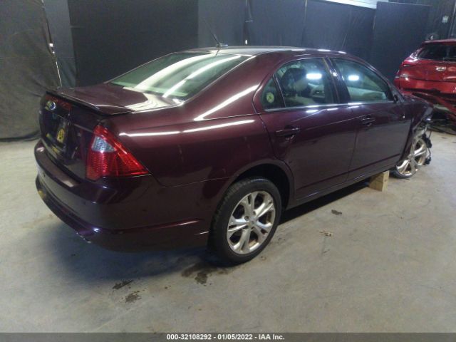 Photo 3 VIN: 3FAHP0HA9CR253520 - FORD FUSION 