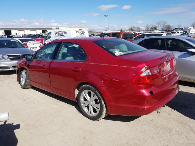 Photo 2 VIN: 3FAHP0HA9CR262976 - FORD FUSION SE 