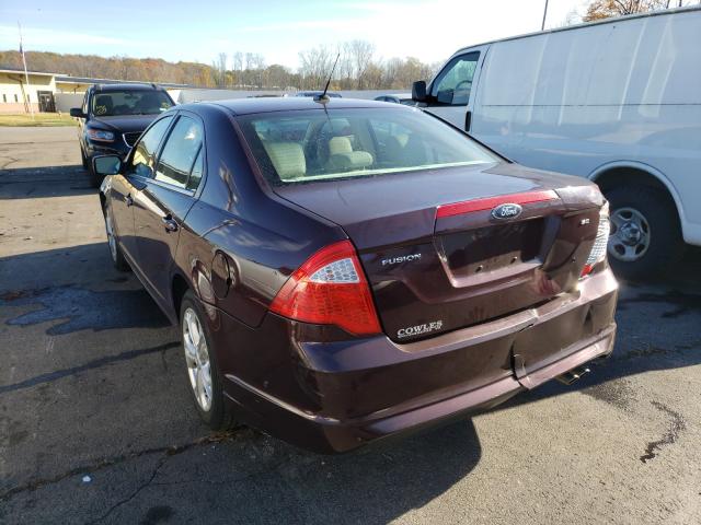 Photo 2 VIN: 3FAHP0HA9CR272407 - FORD FUSION SE 